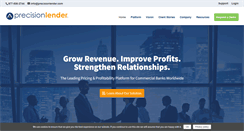 Desktop Screenshot of precisionlender.com